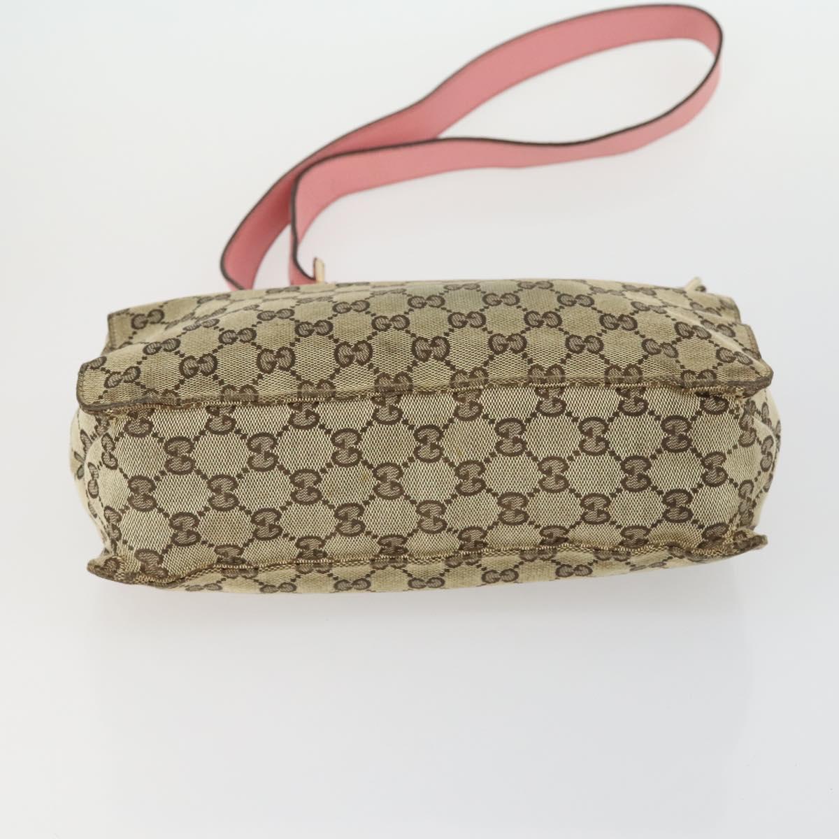 Salvatore Ferragamo Gucci Burberry Bag Canvas 4 Set Black Beige Auth ti3518