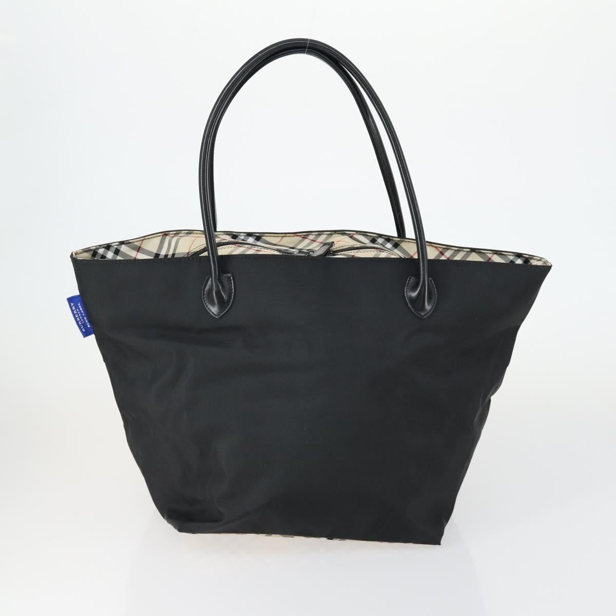 Salvatore Ferragamo Gucci Burberry Bag Canvas 4 Set Black Beige Auth ti3518