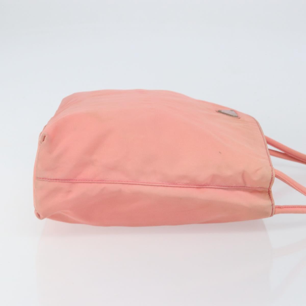 PRADA Shoulder Bag Nylon Pink Auth ti3519