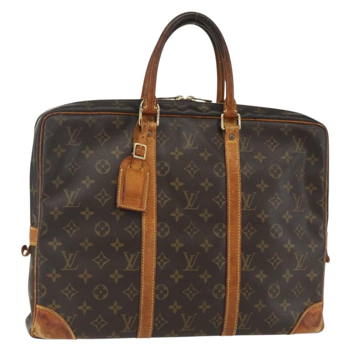 LOUIS VUITTON Monogram Porte Documents Voyage Business Bag M53361 LV Auth ti3523