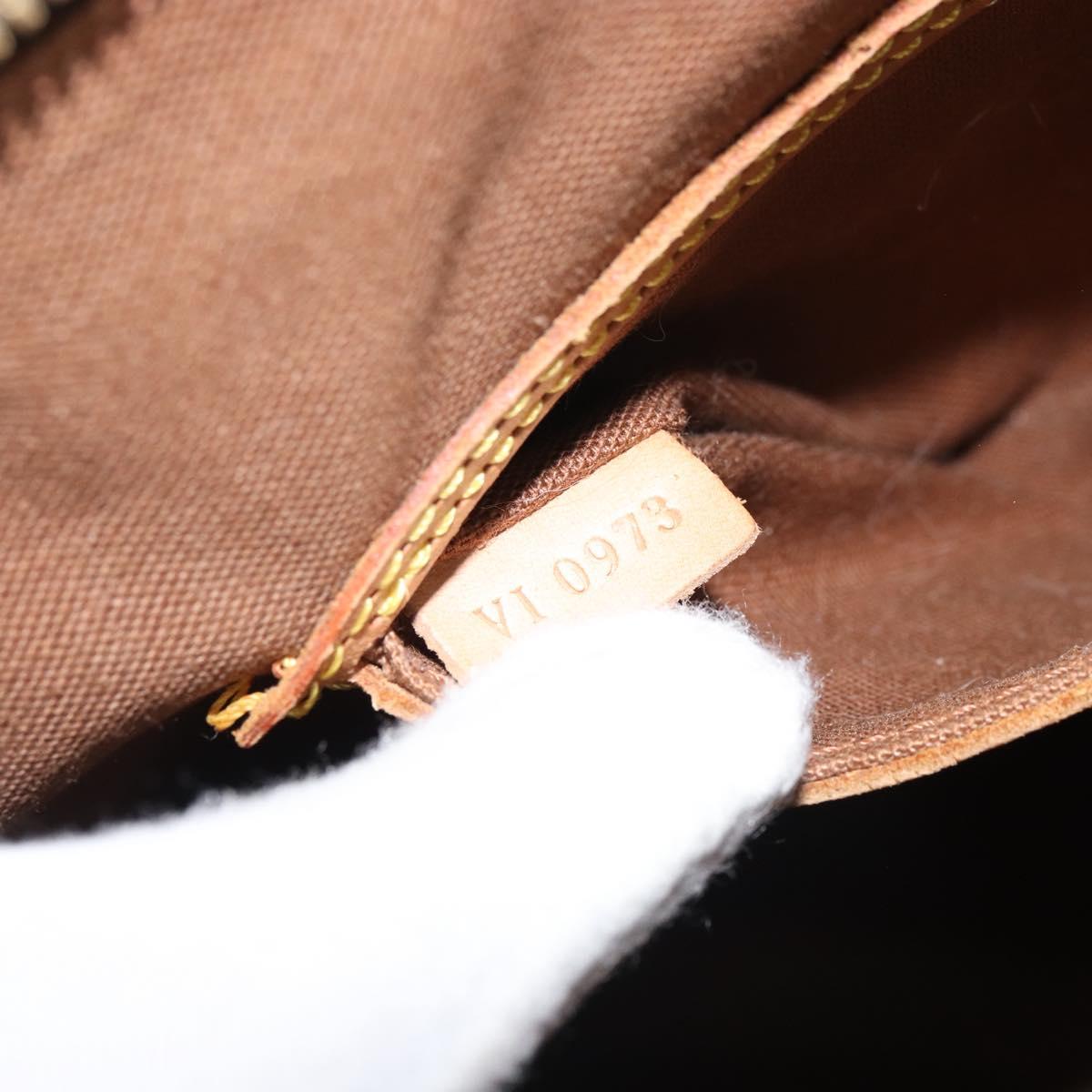 LOUIS VUITTON Monogram Alma Hand Bag M51130 LV Auth ti3527