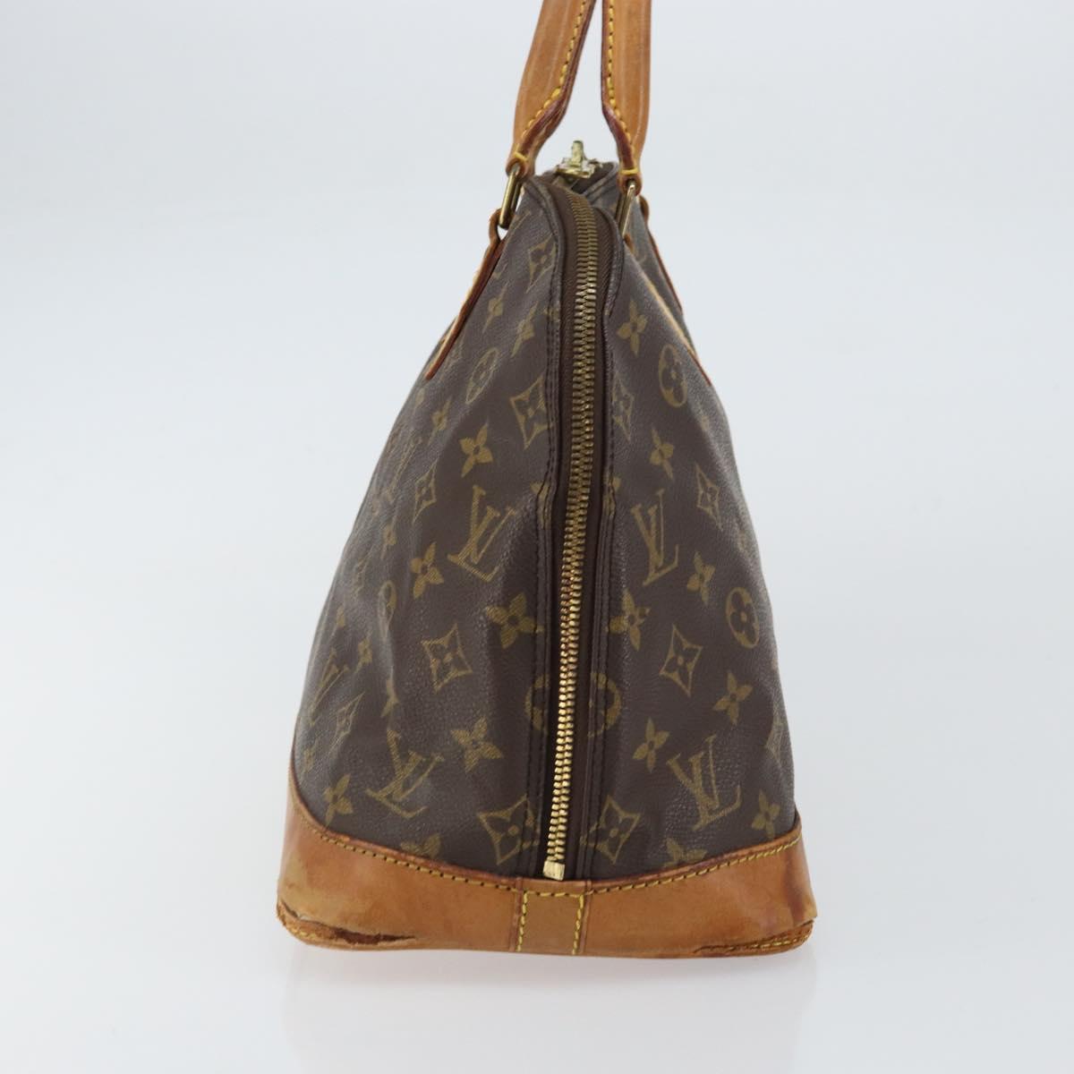 LOUIS VUITTON Monogram Alma Hand Bag M51130 LV Auth ti3527