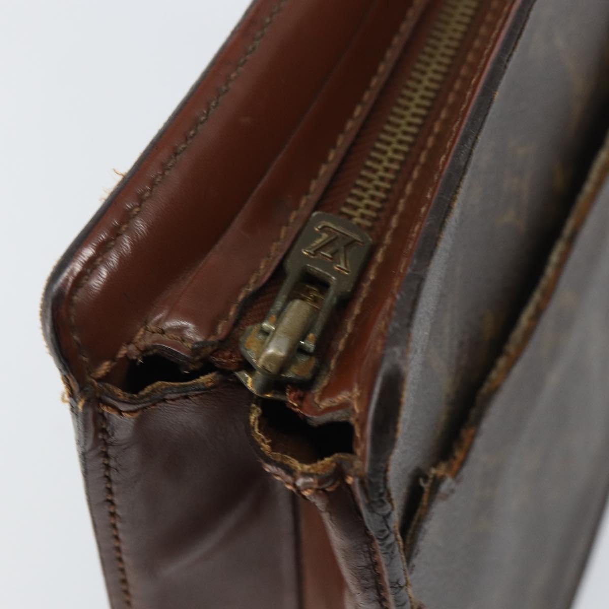 LOUIS VUITTON Monogram Pochette Homme Clutch Bag M51795 LV Auth ti3535