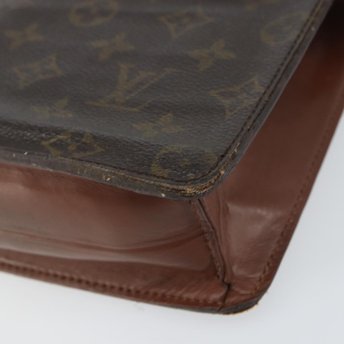 LOUIS VUITTON Monogram Pochette Homme Clutch Bag M51795 LV Auth ti3535