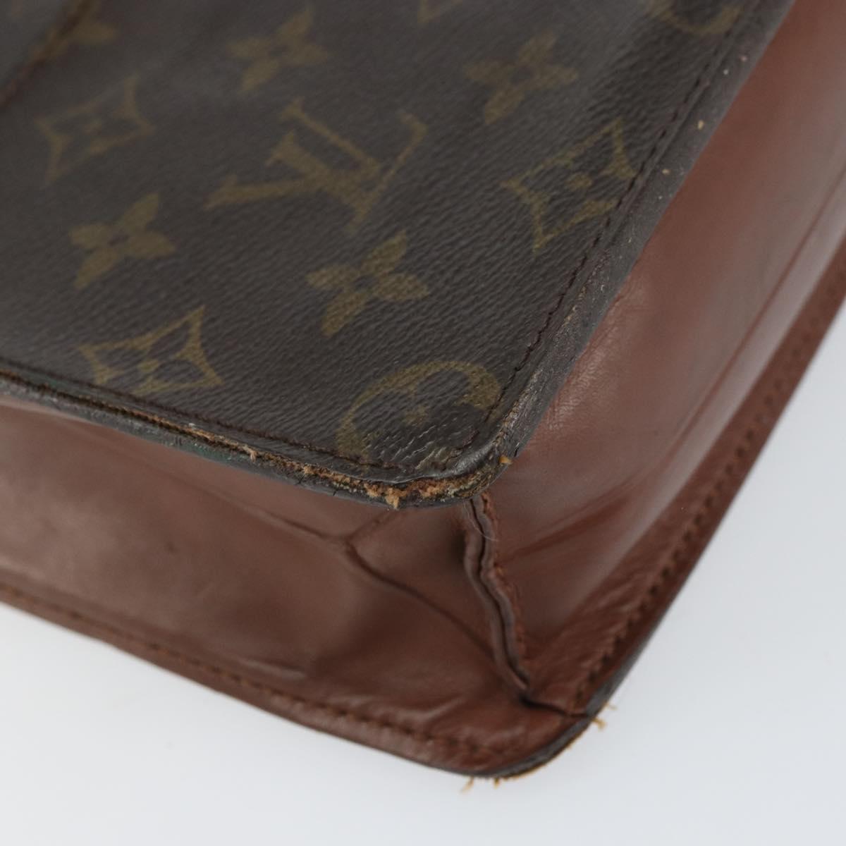 LOUIS VUITTON Monogram Pochette Homme Clutch Bag M51795 LV Auth ti3535