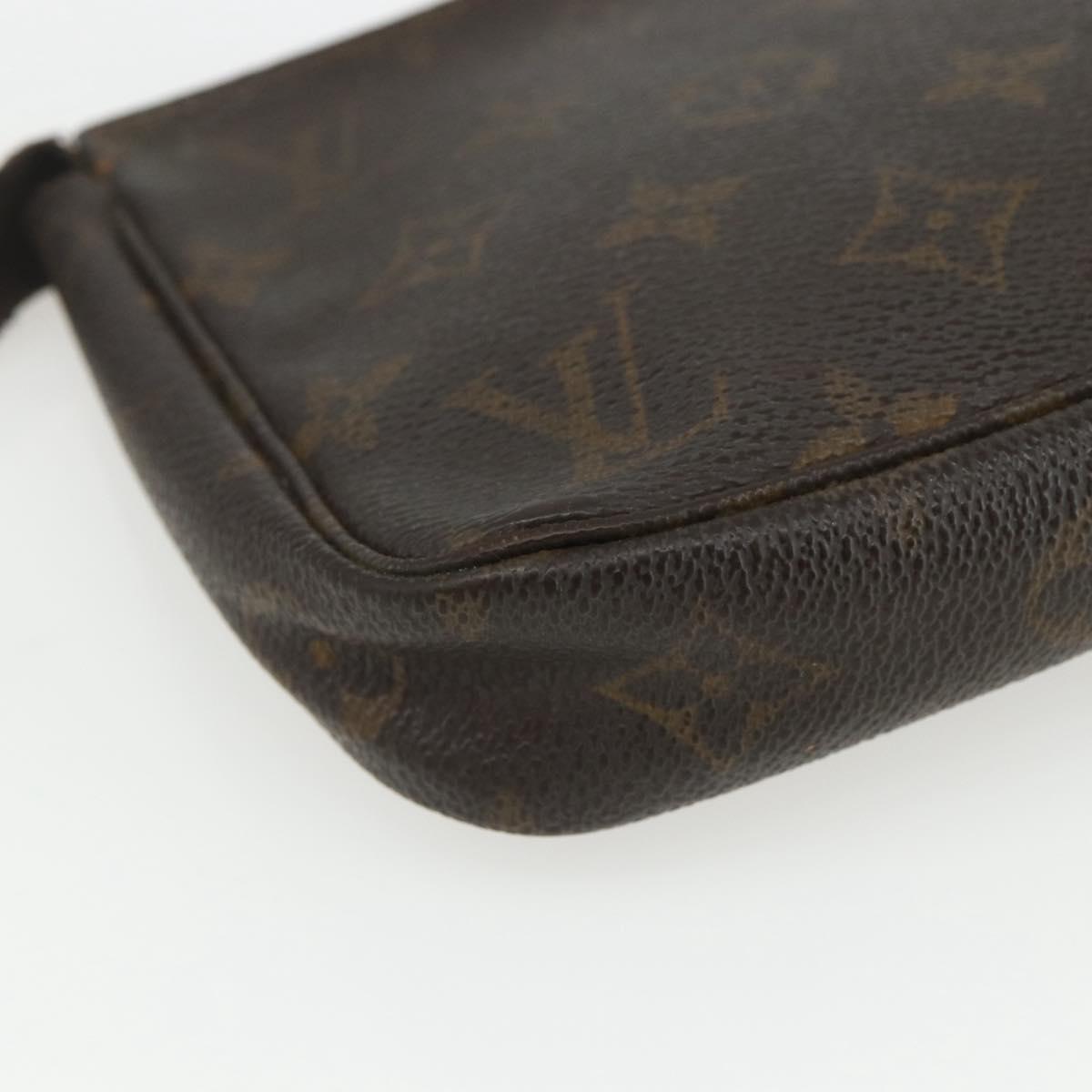 LOUIS VUITTON Monogram Pochette Accessoires Pouch M51980 LV Auth ti3538