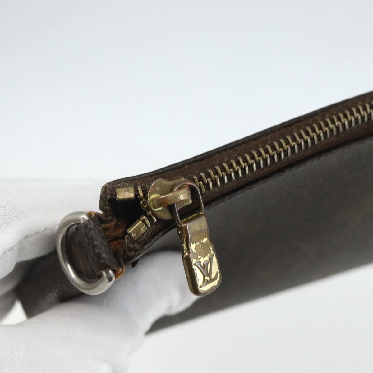 LOUIS VUITTON Monogram Pochette Accessoires Pouch M51980 LV Auth ti3538