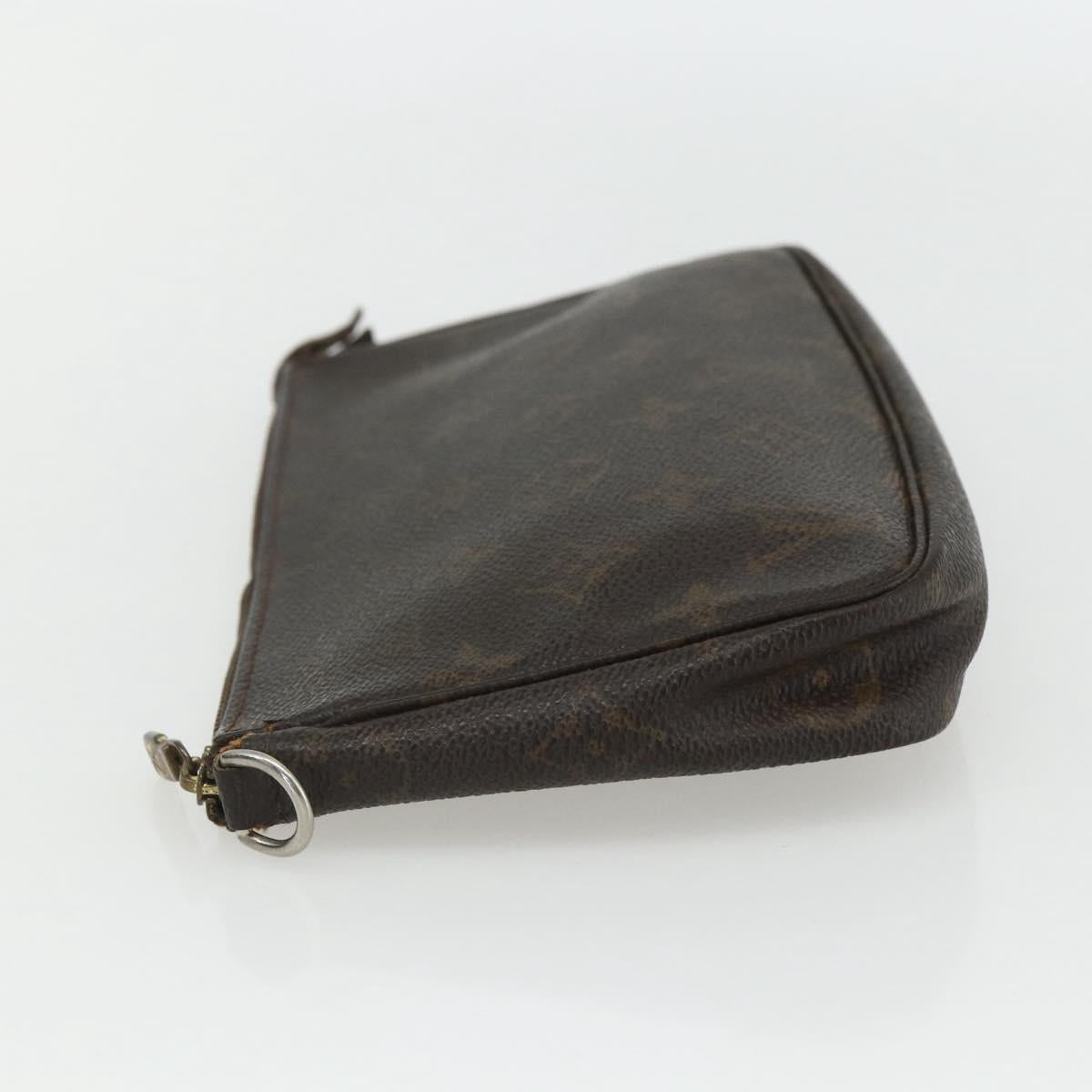 LOUIS VUITTON Monogram Pochette Accessoires Pouch M51980 LV Auth ti3538