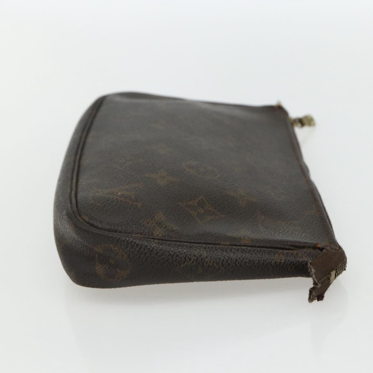 LOUIS VUITTON Monogram Pochette Accessoires Pouch M51980 LV Auth ti3538