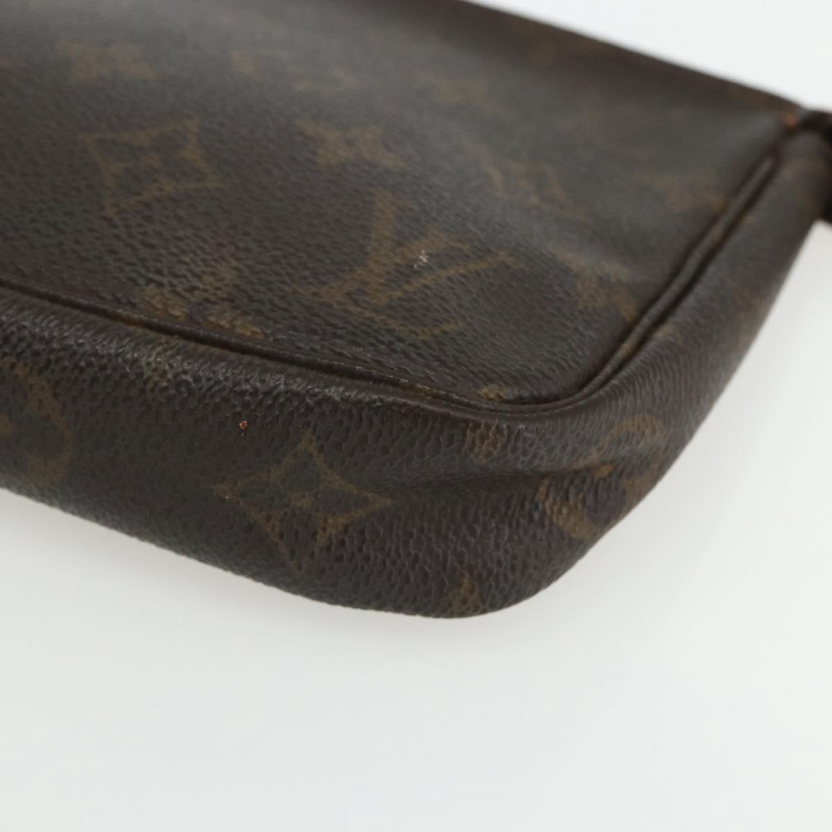 LOUIS VUITTON Monogram Pochette Accessoires Pouch M51980 LV Auth ti3538