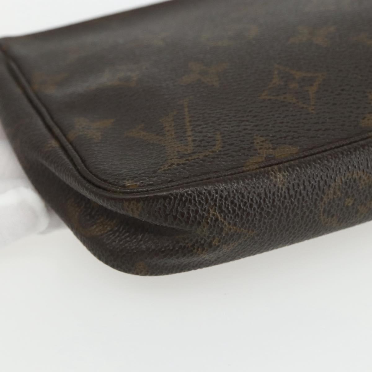 LOUIS VUITTON Monogram Pochette Accessoires Pouch M51980 LV Auth ti3538