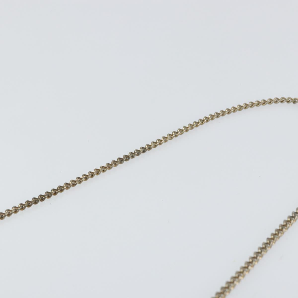 Christian Dior Honeycomb Canvas Chain Shoulder Bag PVC Black Gold Auth ti3549