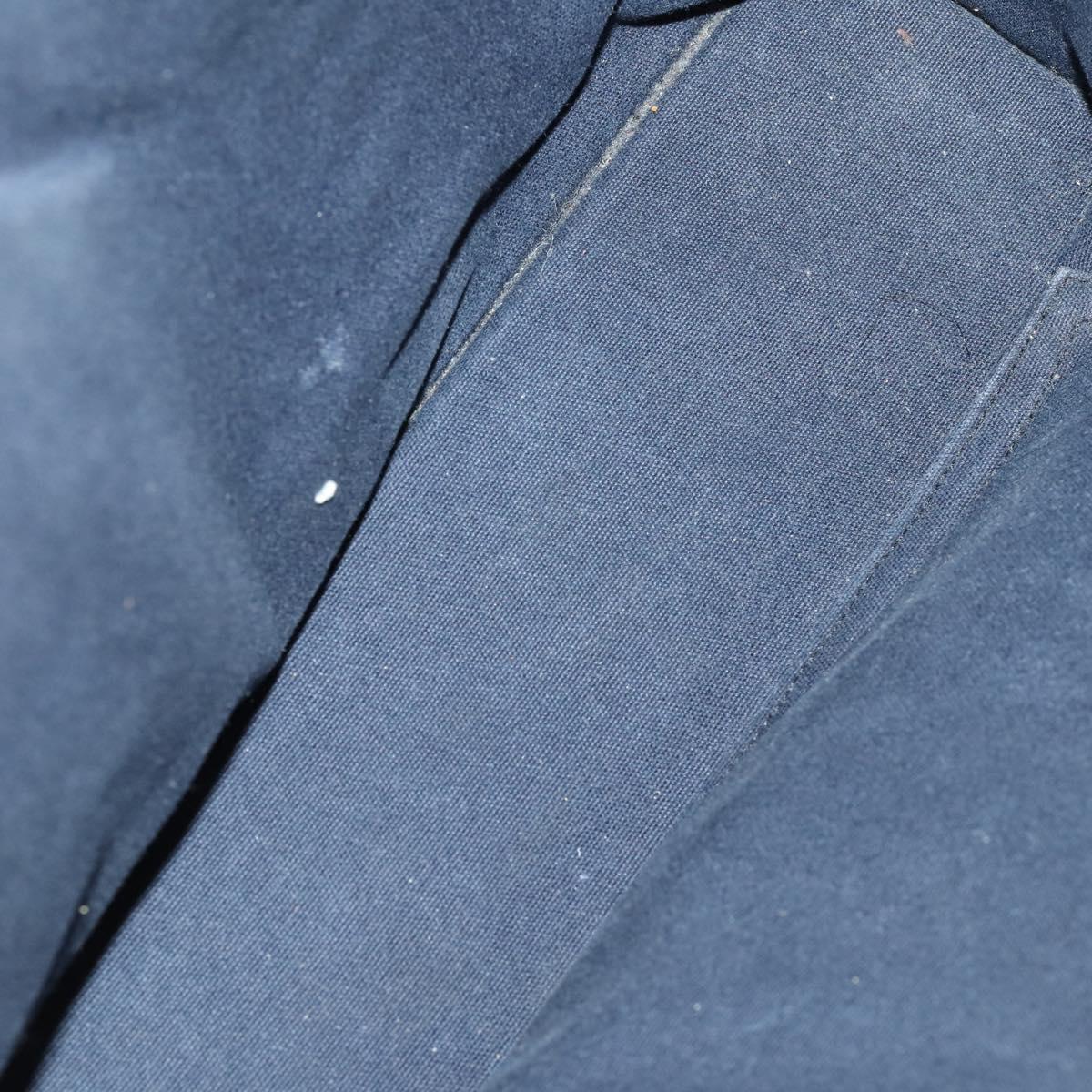 HERMES Fourre Tout Hand Bag Canvas 5 Set Black Red Navy Auth ti3565