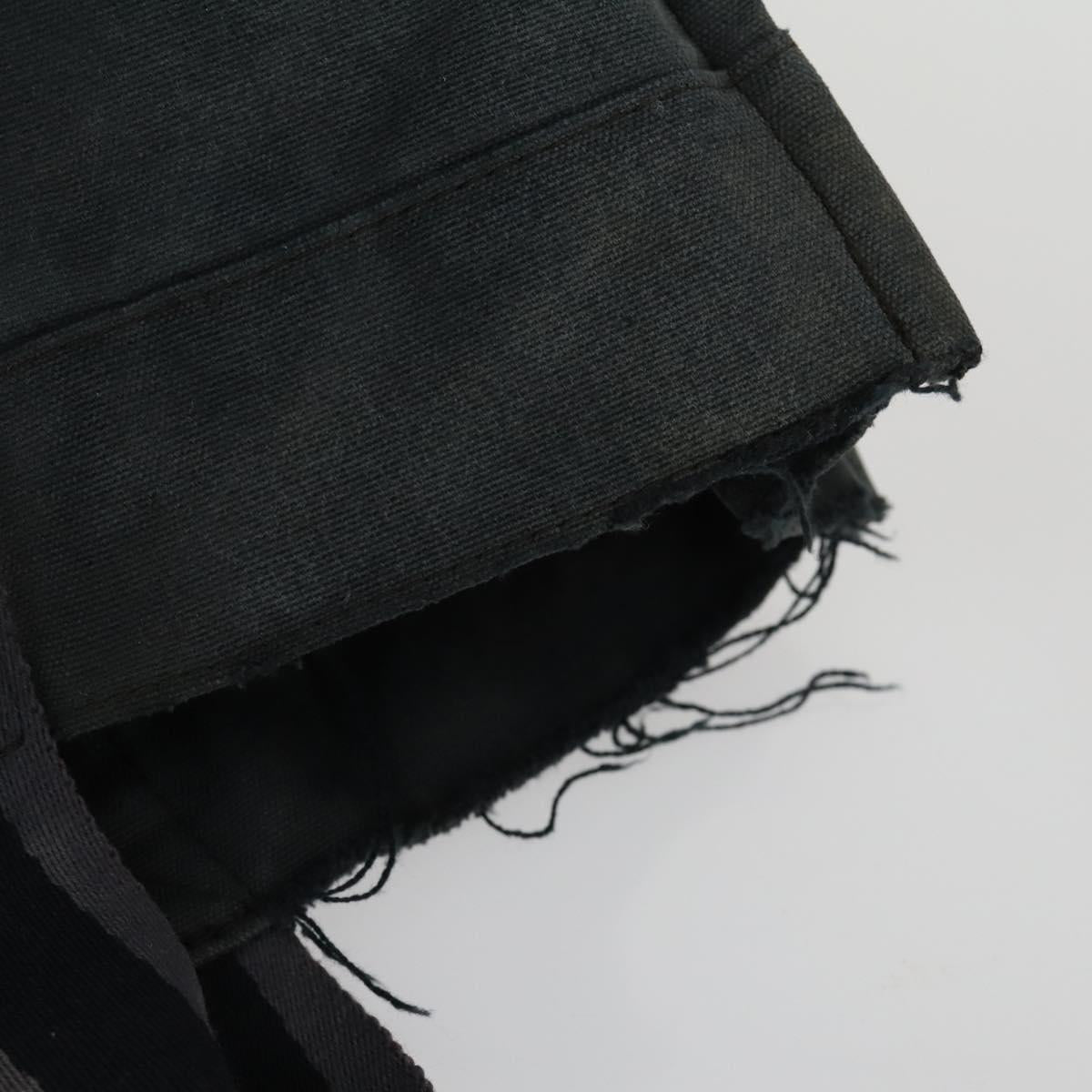 HERMES Fourre Tout Hand Bag Canvas 5 Set Black Navy Gray Red Brown Auth ti3567