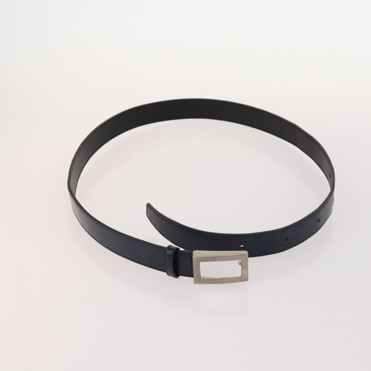 GUCCI LANVIN COLLECTION PRADA Belt Leather 6 Set Black Dark Brown Auth ti3572