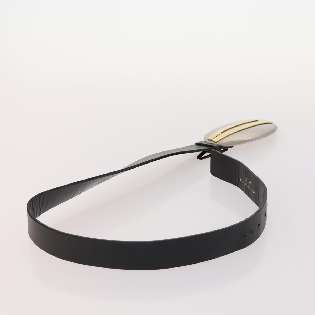GUCCI LANVIN COLLECTION PRADA Belt Leather 6 Set Black Dark Brown Auth ti3572