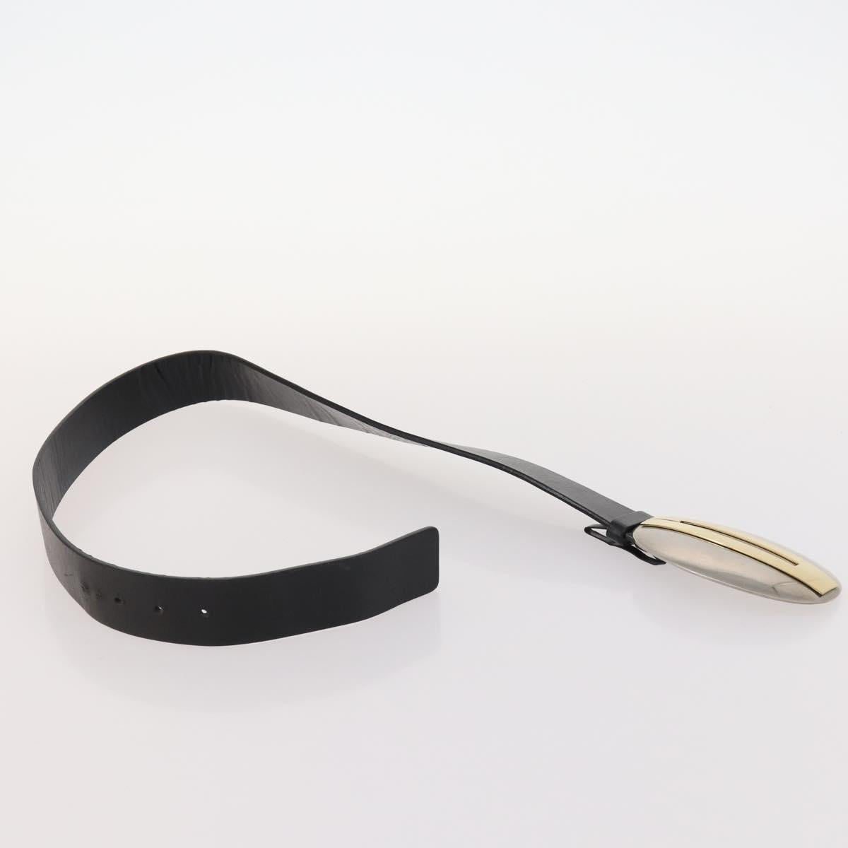 GUCCI LANVIN COLLECTION PRADA Belt Leather 6 Set Black Dark Brown Auth ti3572