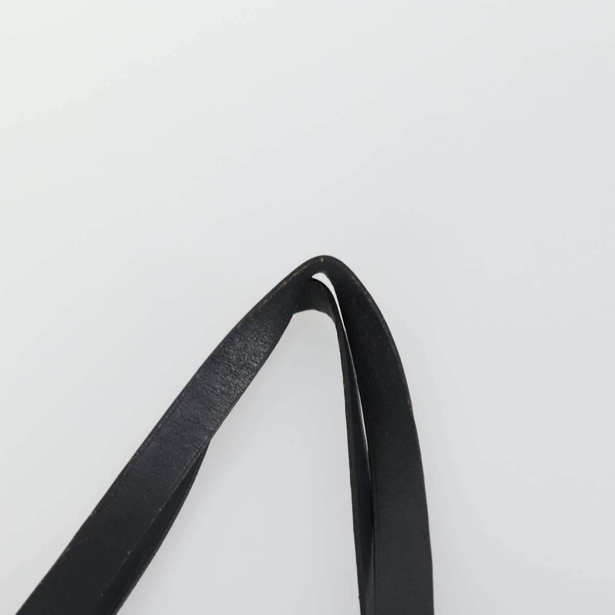 CELINE C Macadam Macadam Canvas Bag PVC Canvas 3 Set Brown Navy Auth ti3574