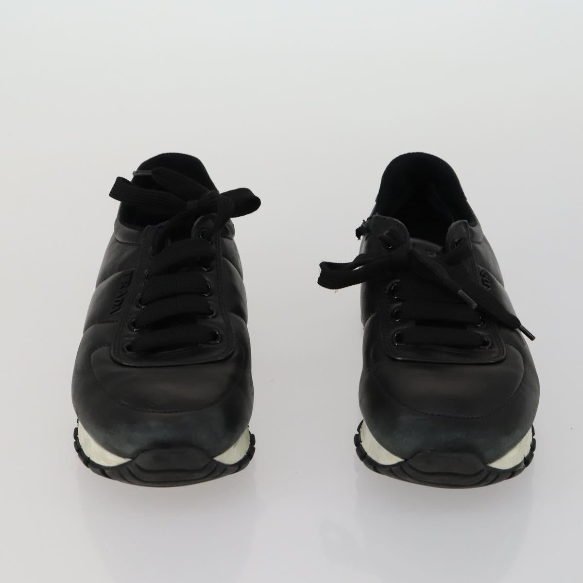 Christian Dior LOUIS VUITTON FENDI PRADA Shoes Leather 4 Set Black Auth ti3579