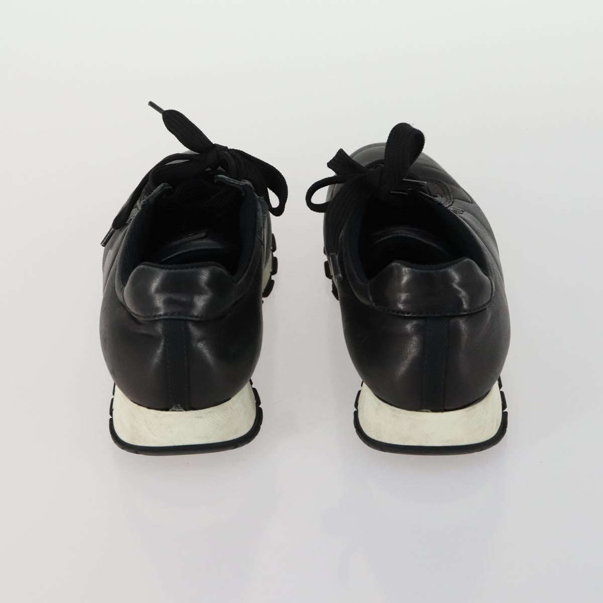 Christian Dior LOUIS VUITTON FENDI PRADA Shoes Leather 4 Set Black Auth ti3579