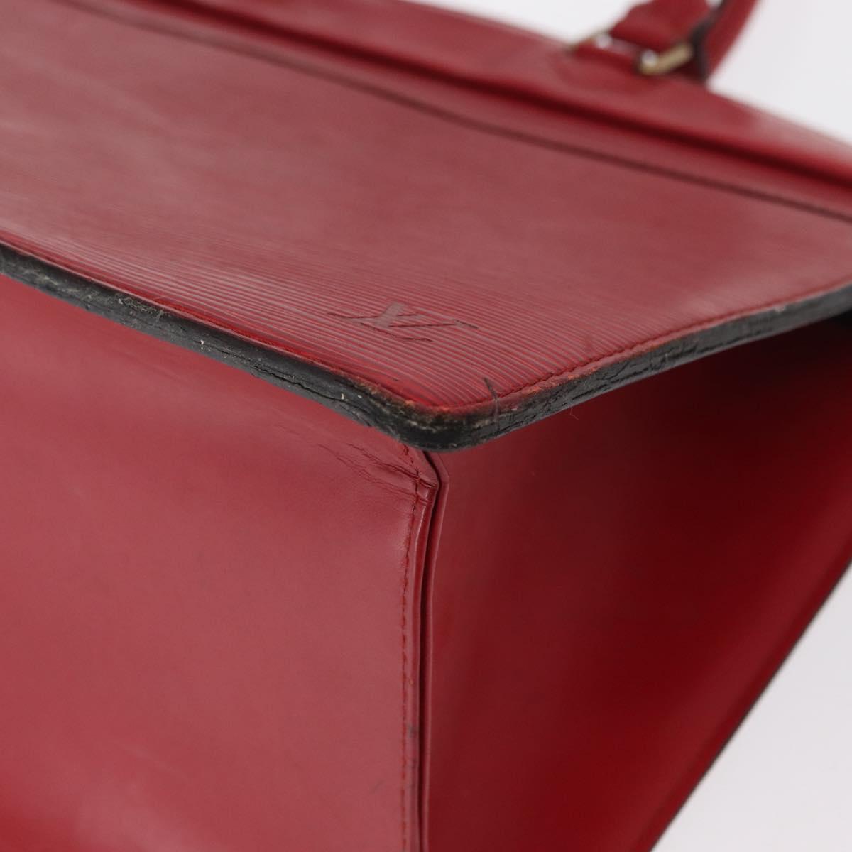 LOUIS VUITTON Epi Riviera Hand Bag Red M48187 LV Auth ti3594