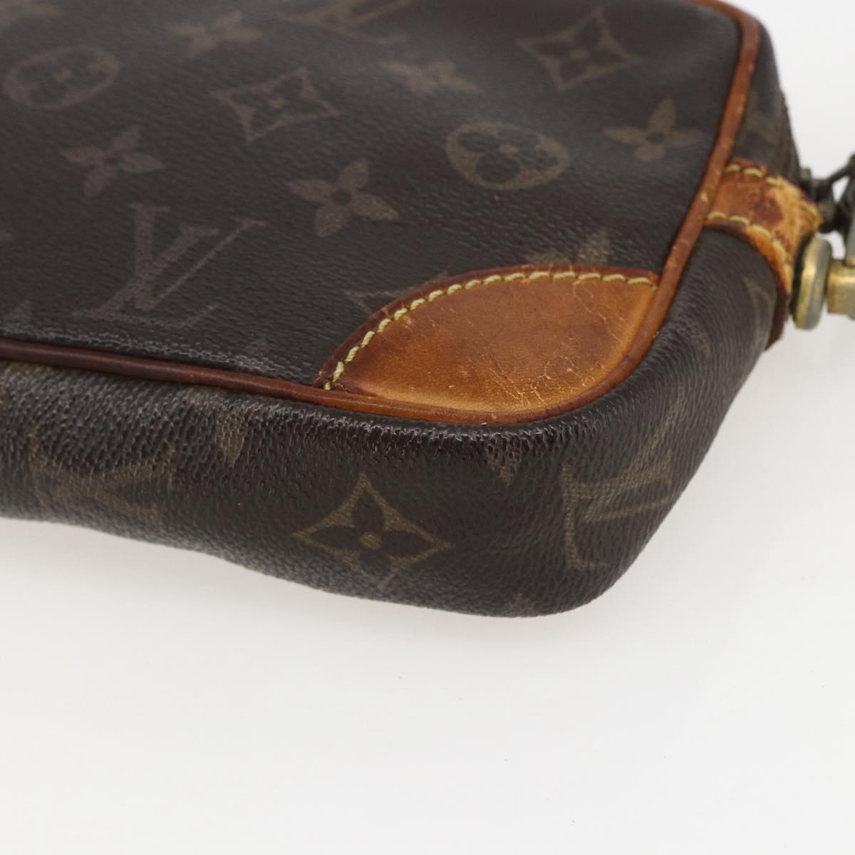 LOUIS VUITTON Monogram Marly Dragonne PM Clutch Bag M51827 LV Auth ti3611