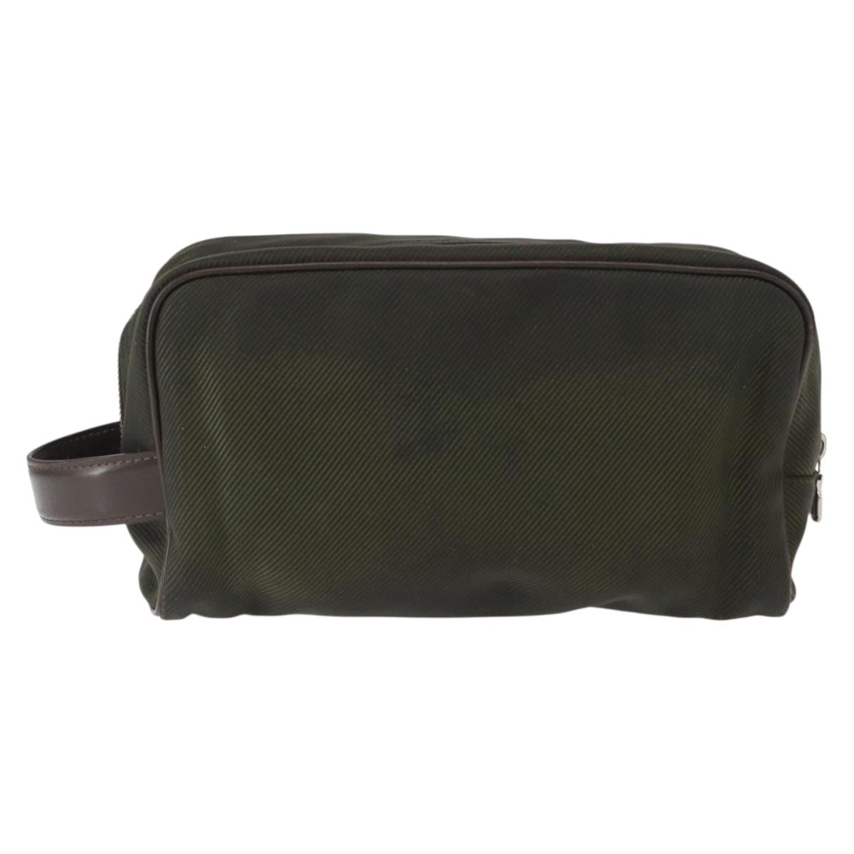 LOUIS VUITTON Taiga Parana Clutch Bag Grizzly M30758 LV Auth ti3615