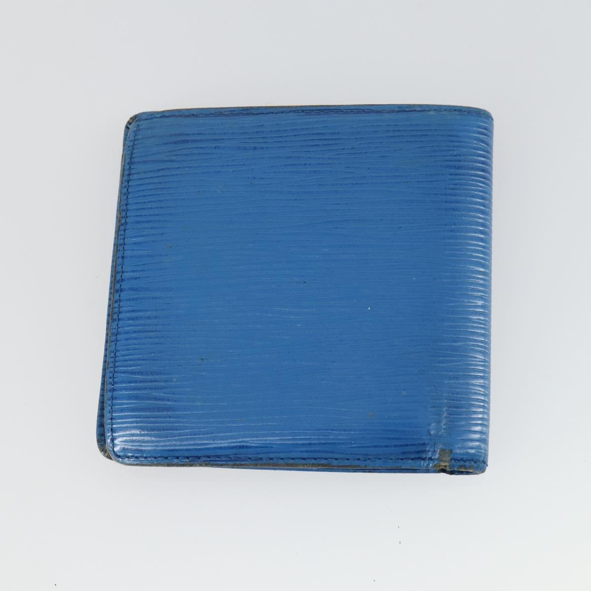 LOUIS VUITTON Monogram Epi Wallet 5 Set Blue LV Auth ti3625