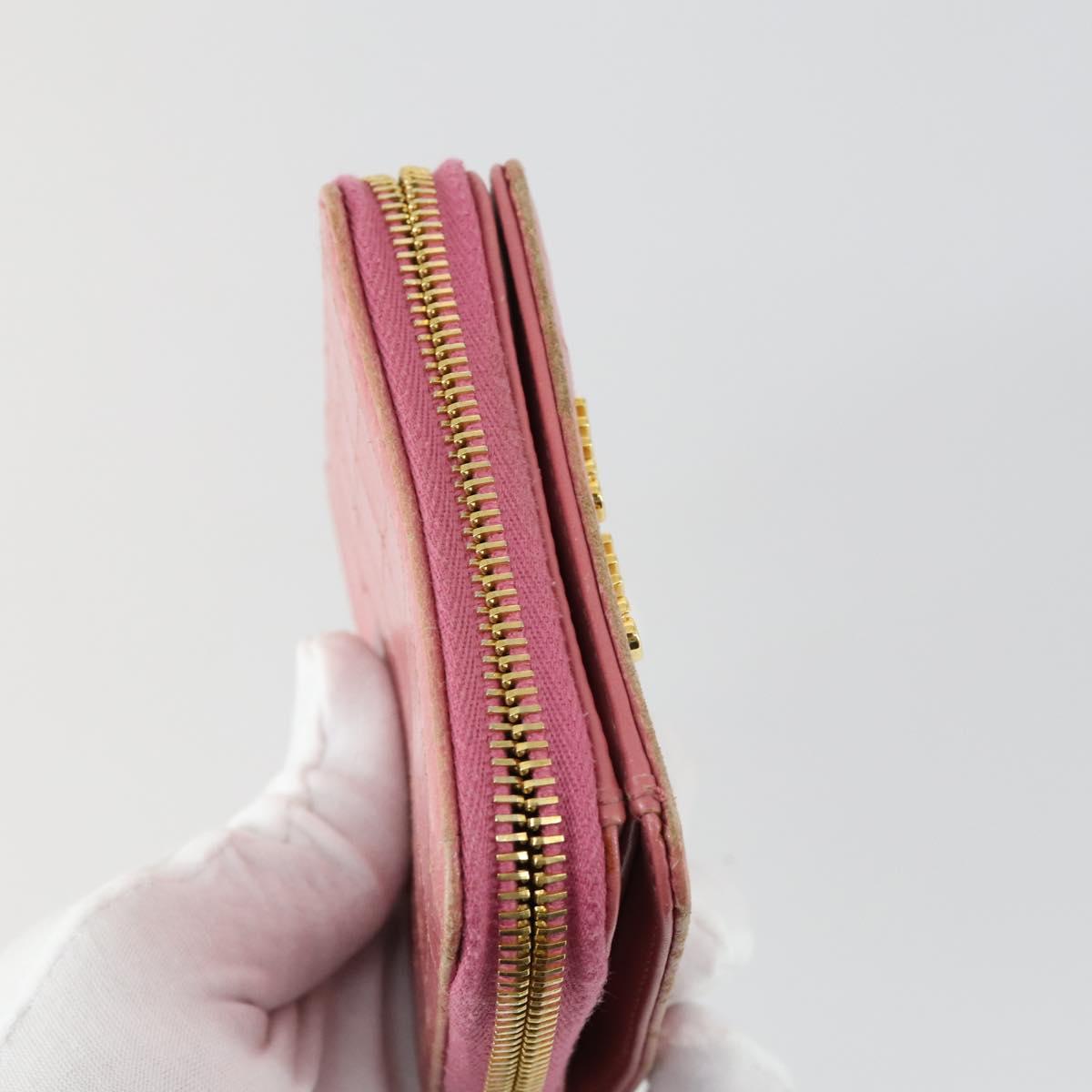 BOTTEGA VENETA Miu Miu Fendi Wallet 4 Set Red Brown pink Auth ti3628