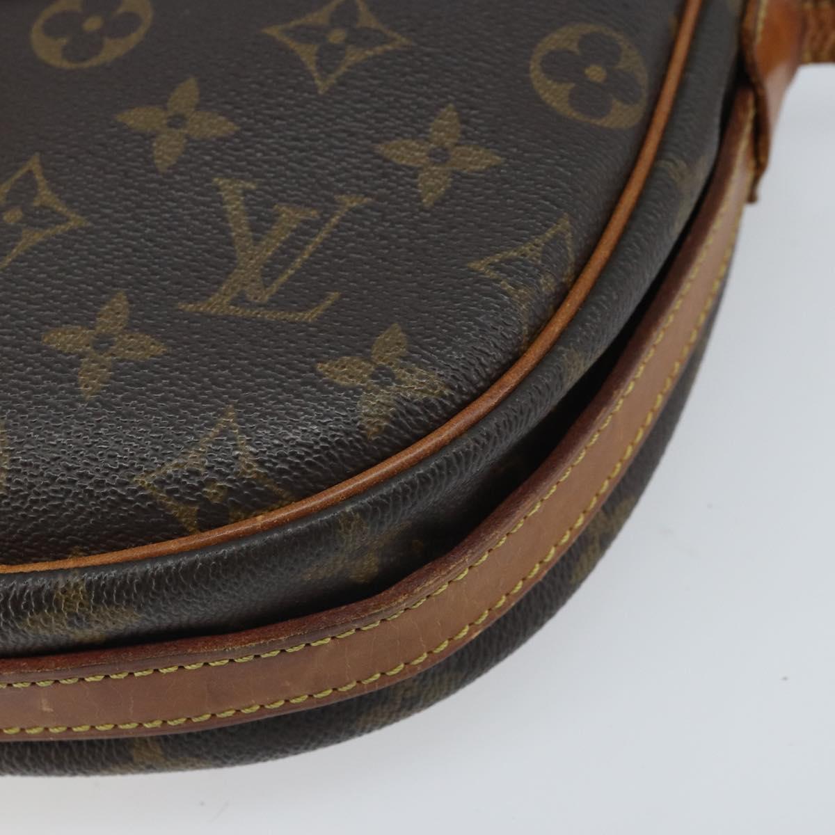 LOUIS VUITTON Monogram Jeune Fille GM Shoulder Bag M51225 LV Auth ti3648