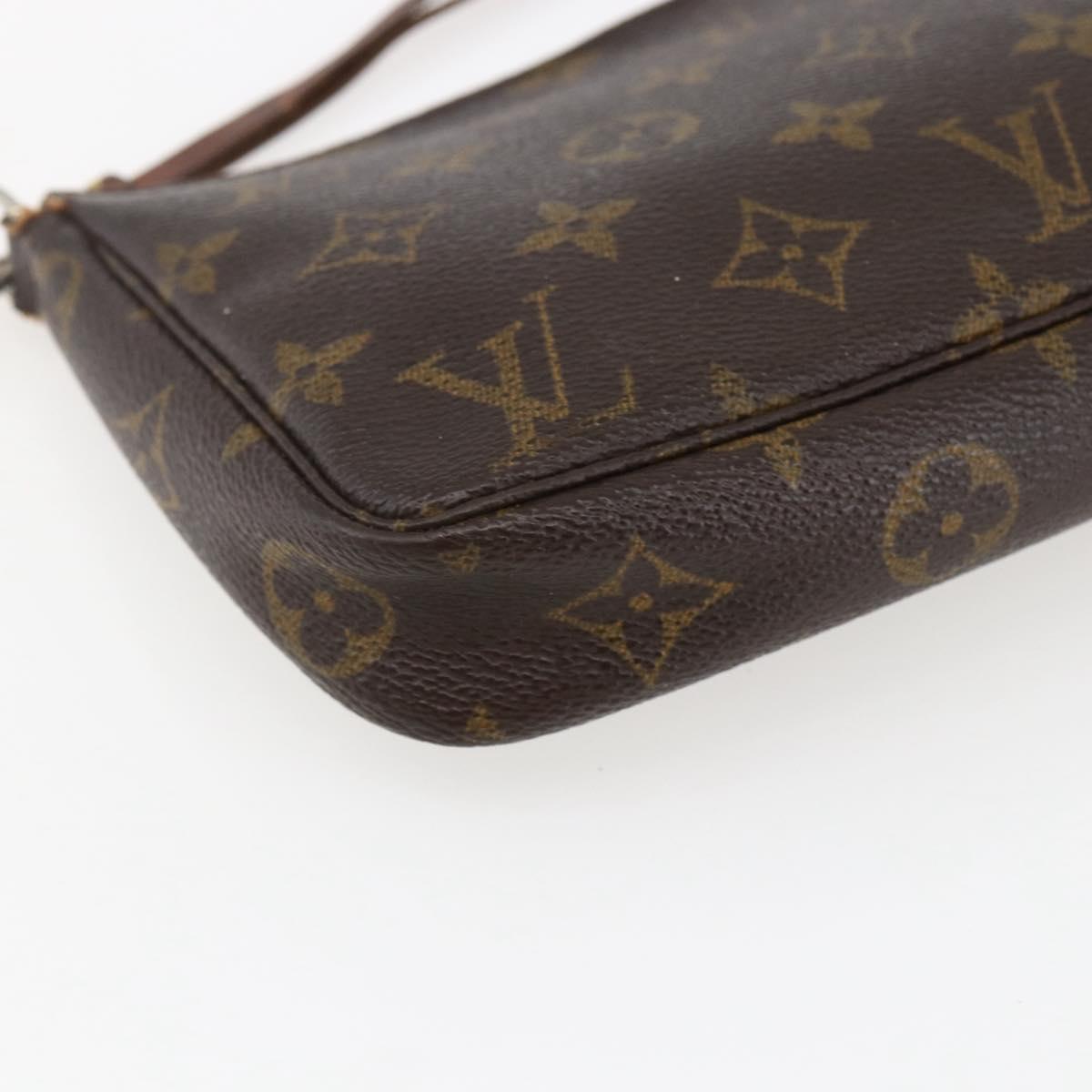 LOUIS VUITTON Monogram Pochette Accessoires Pouch M51980 LV Auth ti3773