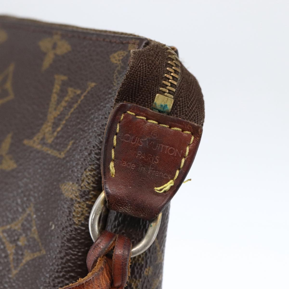 LOUIS VUITTON Monogram Pochette Accessoires Pouch M51980 LV Auth ti3773