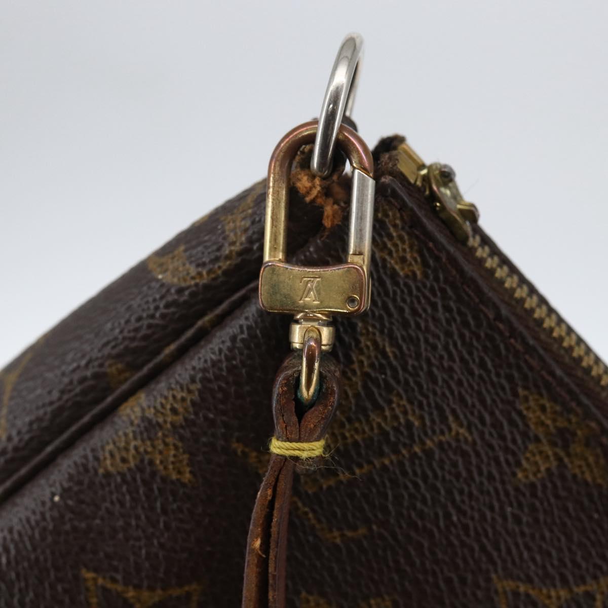 LOUIS VUITTON Monogram Pochette Accessoires Pouch M51980 LV Auth ti3773