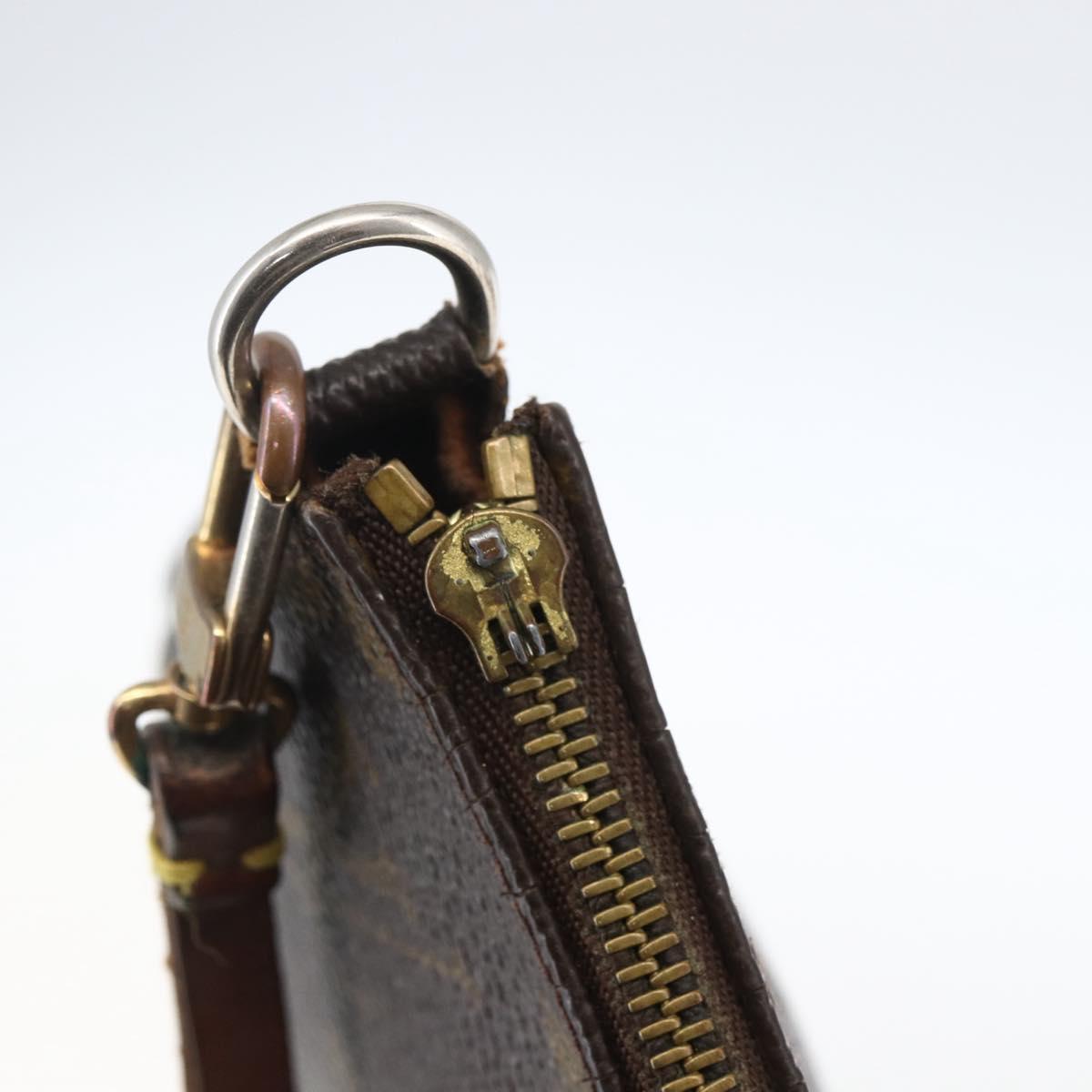 LOUIS VUITTON Monogram Pochette Accessoires Pouch M51980 LV Auth ti3773