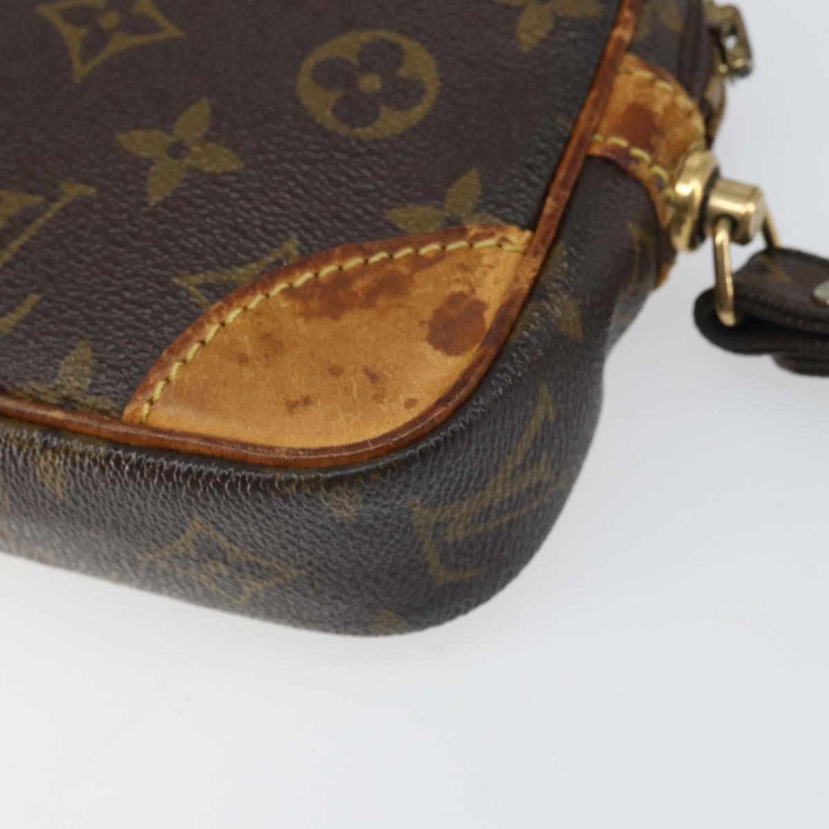 LOUIS VUITTON Monogram Marly Dragonne PM Clutch Bag M51827 LV Auth ti3775