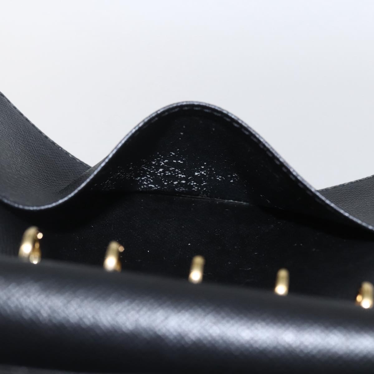 LOUIS VUITTON Epi Agenda PM Day Planner Cover Blue R20055 LV Auth ti3777