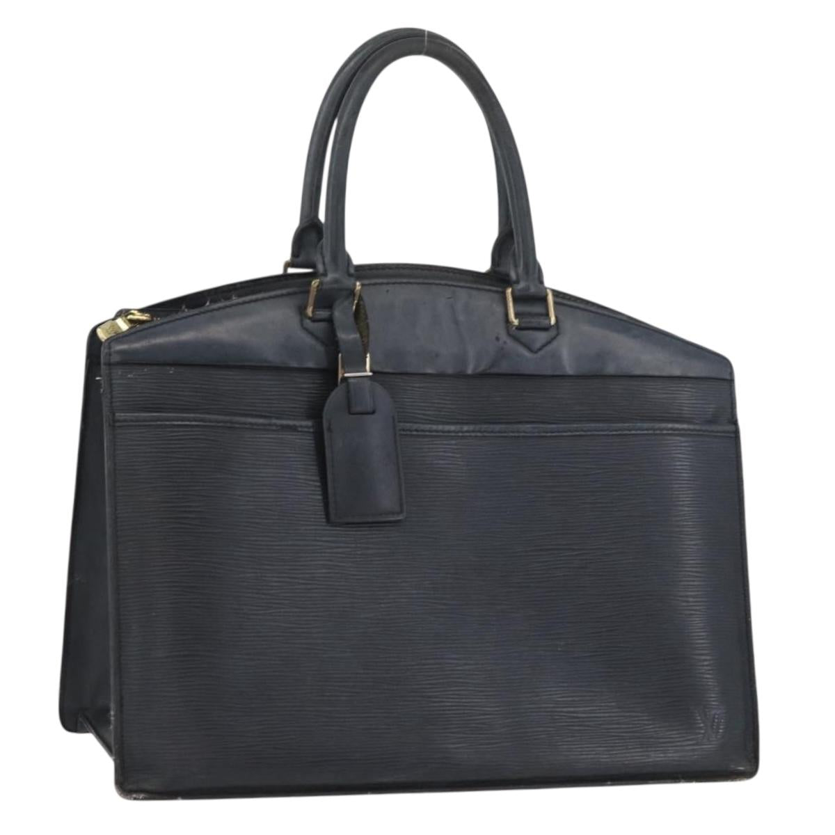 LOUIS VUITTON Epi Riviera Hand Bag Noir Black M48182 LV Auth ti3780