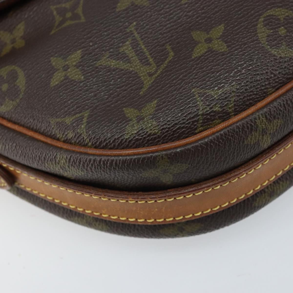 LOUIS VUITTON Monogram Jeune Fille GM Shoulder Bag M51225 LV Auth ti3805