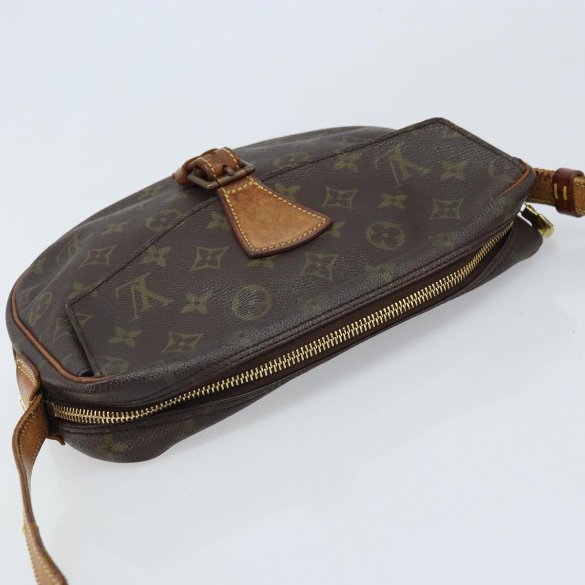 LOUIS VUITTON Monogram Jeune Fille GM Shoulder Bag M51225 LV Auth ti3805