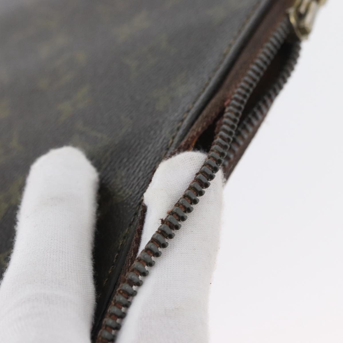 LOUIS VUITTON Monogram Posh Documents Briefcase M53457 LV Auth ti3808