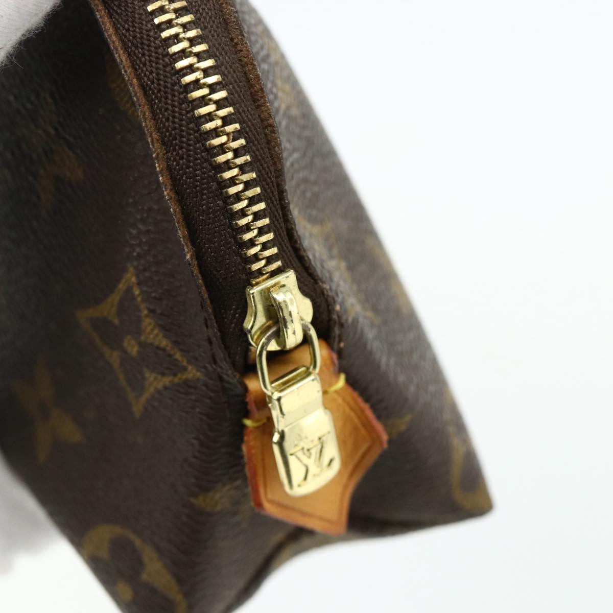 LOUIS VUITTON Monogram Pochette Cosmetic PM Pouch M43998 LV Auth ti3869
