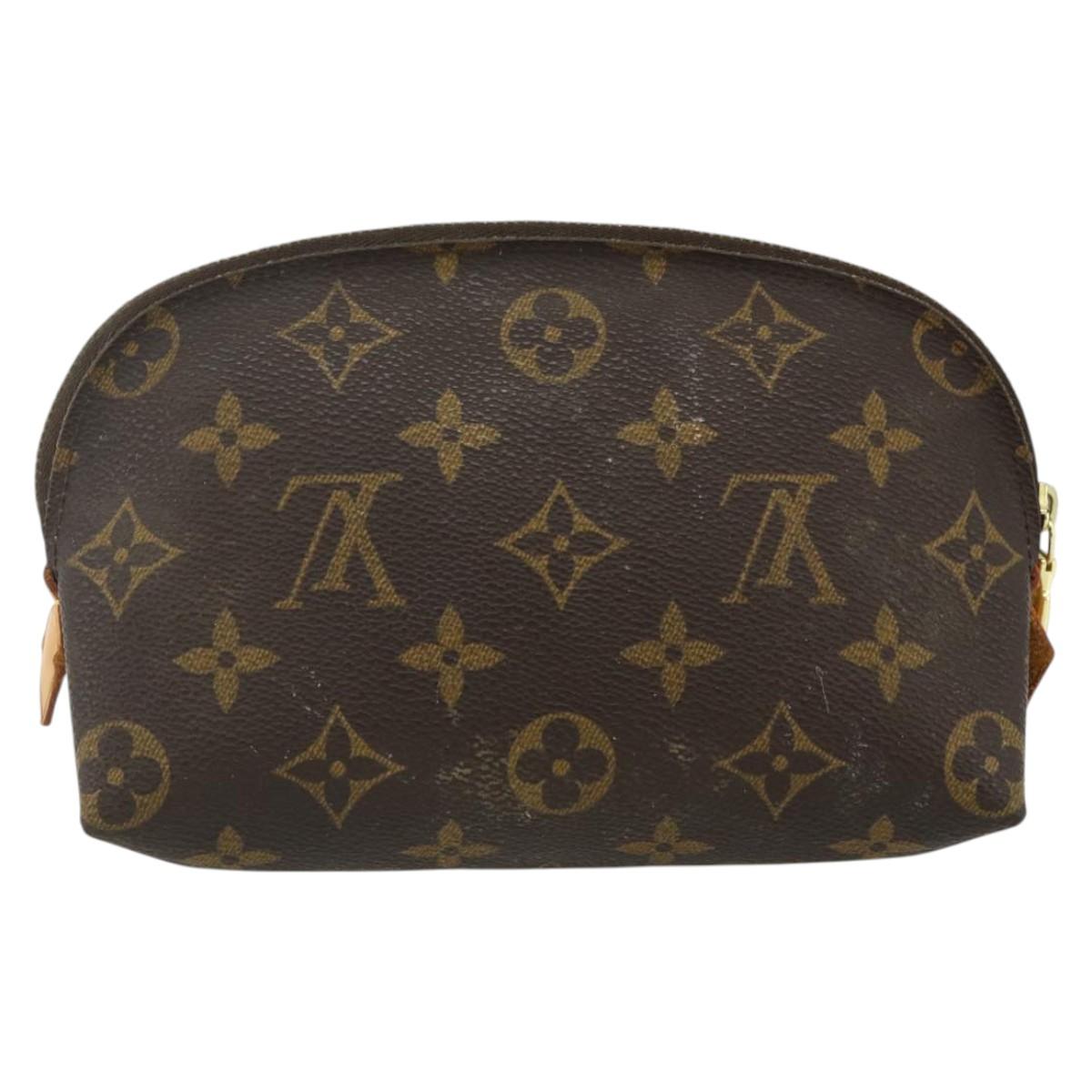 LOUIS VUITTON Monogram Pochette Cosmetic PM Pouch M43998 LV Auth ti3869