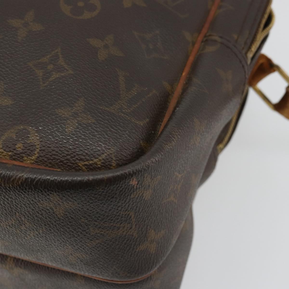 LOUIS VUITTON Monogram Reporter GM Shoulder Bag M45252 LV Auth ti3871