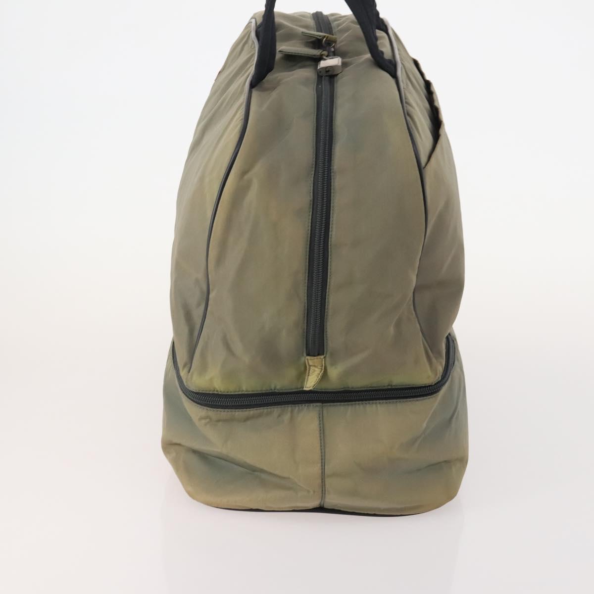 PRADA Sports Hand Bag Nylon 3 Set Black Pink khaki Auth ti3874