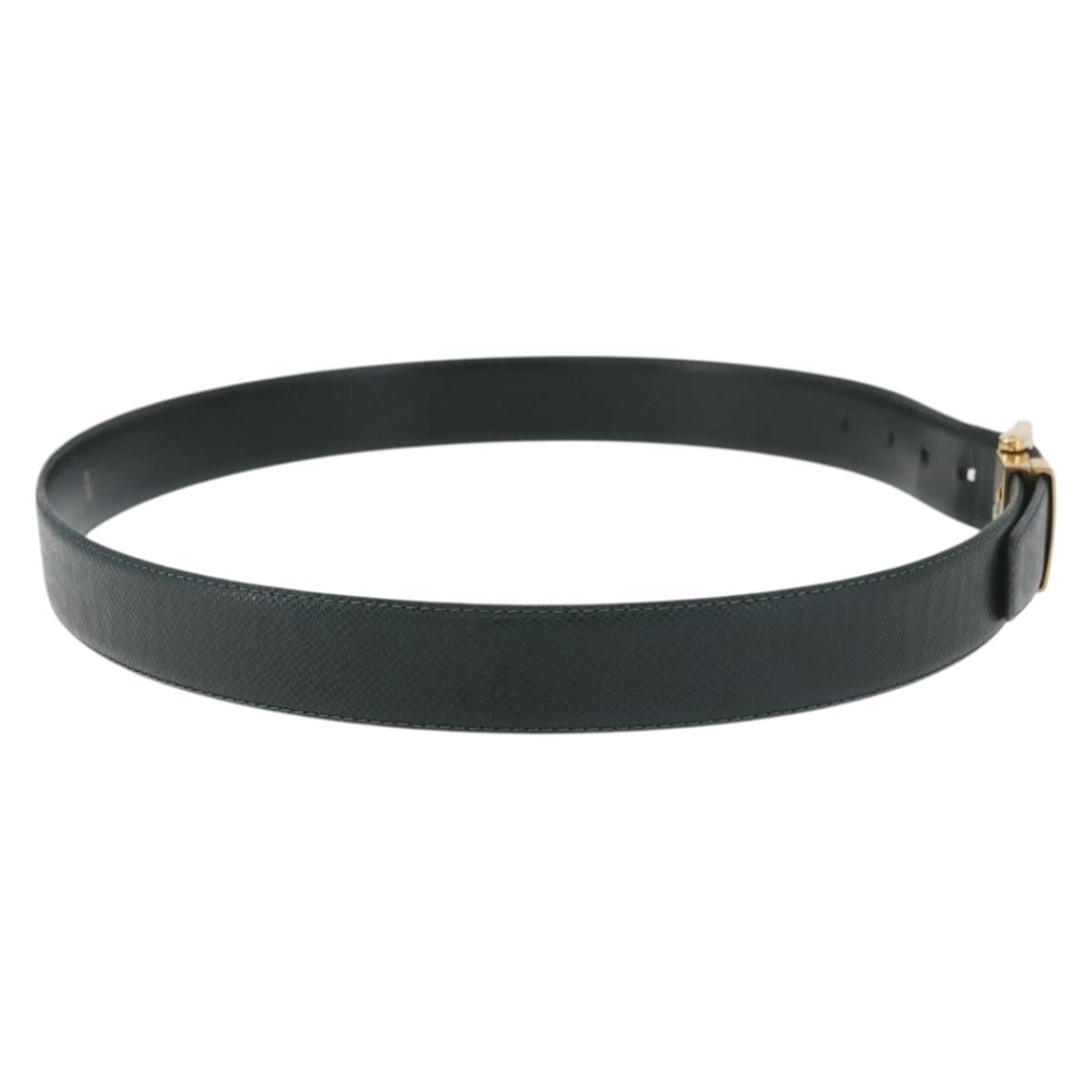 LOUIS VUITTON Taiga Leather Ceinture Classic Belt 39.8"" Epicea LV Auth ti3883