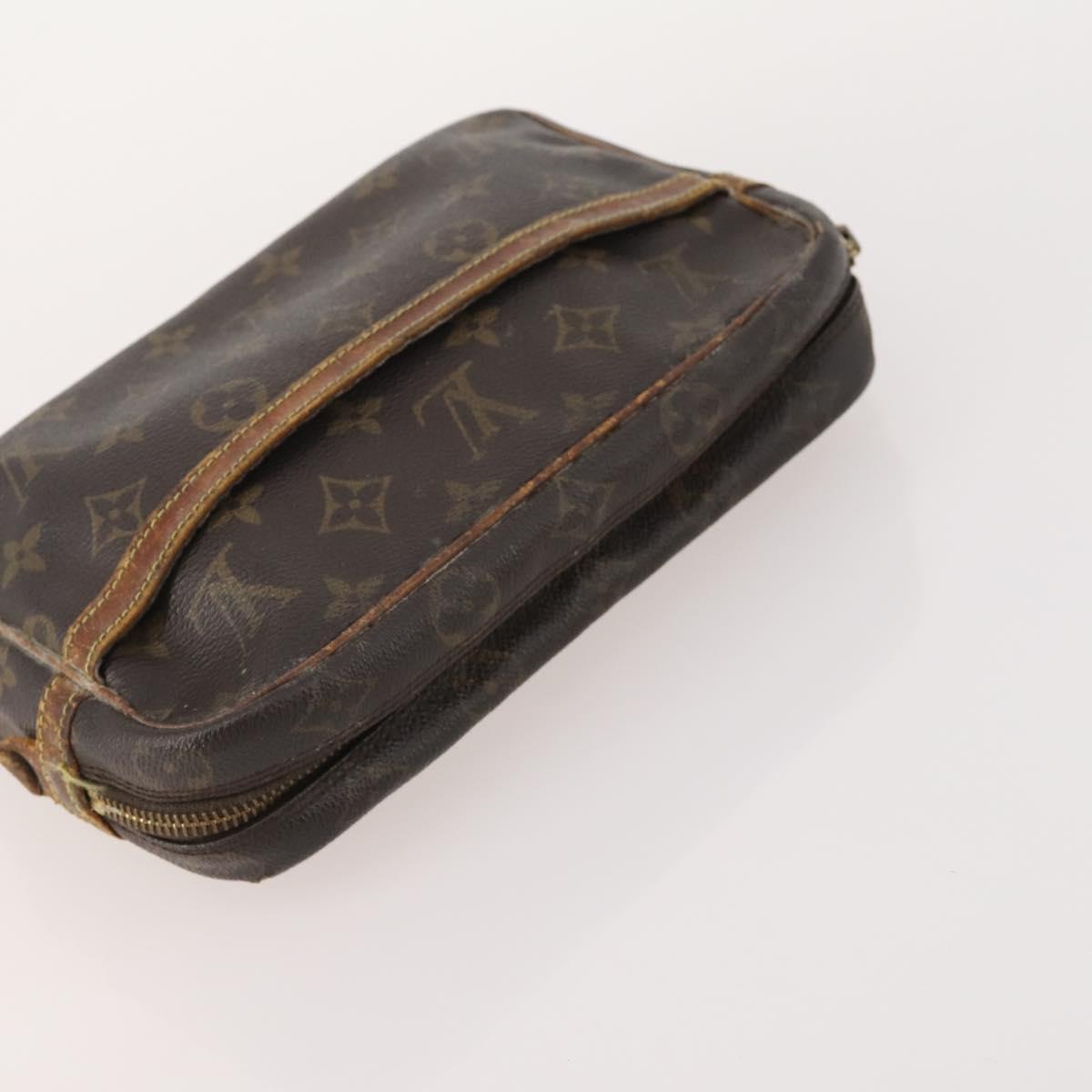 LOUIS VUITTON Monogram Pouch 2 Set LV Auth ti3902