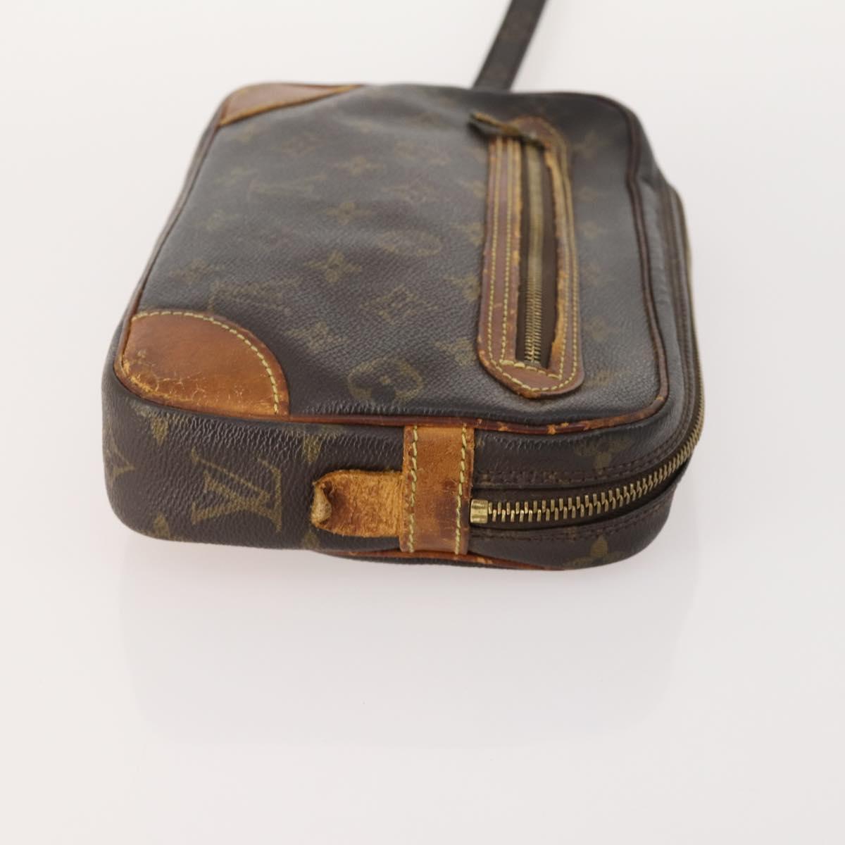 LOUIS VUITTON Monogram Pouch 2 Set LV Auth ti3902
