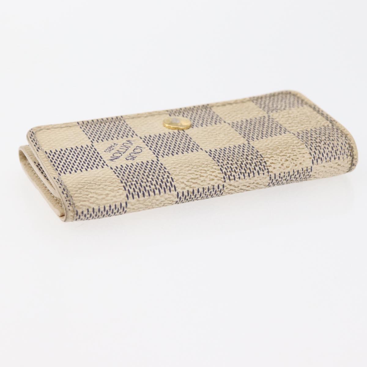 LOUIS VUITTON Monogram Epi Wallet 5 Set Red Damier Azur LV Auth ti3908