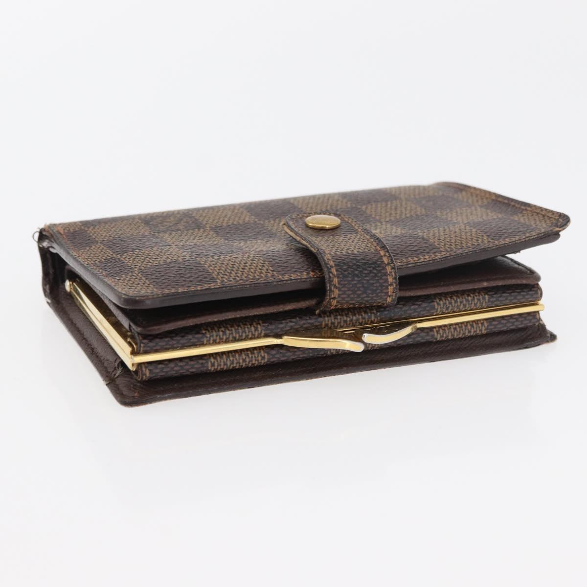 LOUIS VUITTON Monogram Epi Wallet 5 Set Red Damier Azur LV Auth ti3908