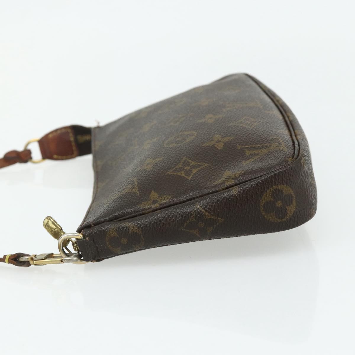 LOUIS VUITTON Monogram Pochette Accessoires Pouch M51980 LV Auth ti3911